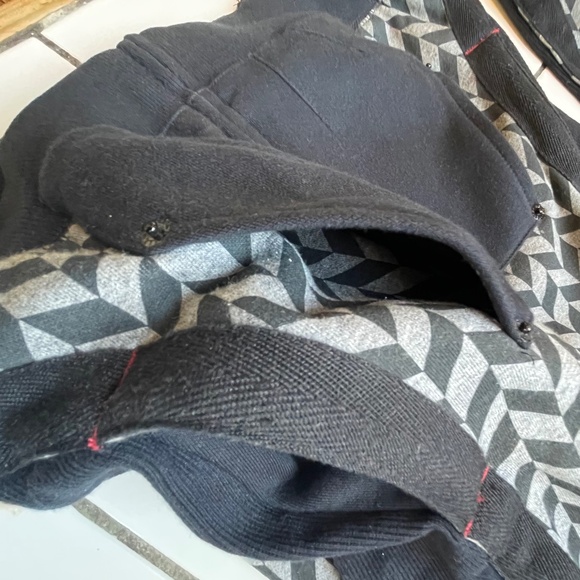 HELLZ BELLZ Punk Rocker Biker Zip Up NYC Double Hoodie Chevron Joan Jett HLZBLZ - Picture 8 of 14